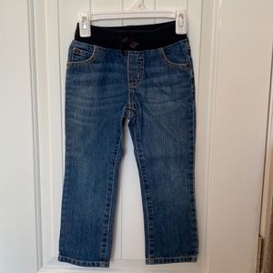 Great condition Gymboree boys pull-on jeans with drawstring (size 4)